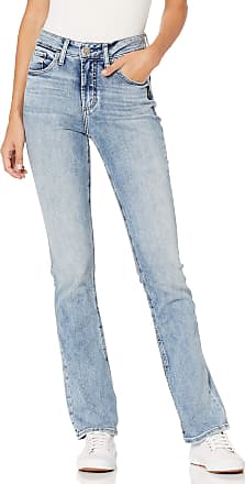 Silver Jeans Co Womens Plus Size Avery Curvy Fit High Rise Skinny Jeans 18W X 27L Medium Dark Indigo Wash