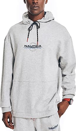 Nautica Men's Pullover Logo Hoodie Grey Heather, XL - Shop Fall & Winter Styles