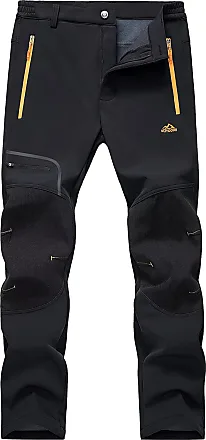 Softshell Trousers Mens Waterproof Golf Trousers Snow Ski Fleece Lined  Outdoor Walking Hiking Pants Winter : : Clothing, Shoes &  Accessories