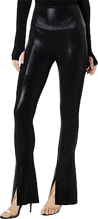 Spat stretch-velvet leggings in black - Norma Kamali