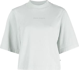 Palm Angels Miami sprayed-logo Cropped T-shirt - Farfetch