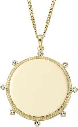 Locket Collection Stainless Steel Chain Necklace - JF04427040 - Fossil