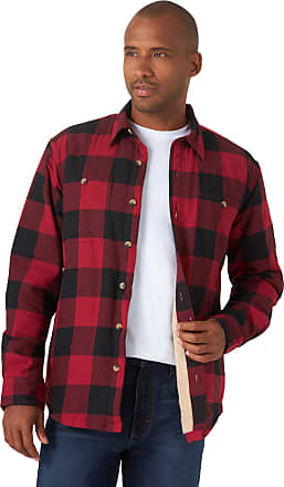 wrangler sherpa lined shirt