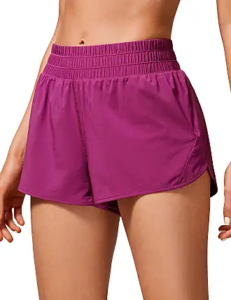 CRZ YOGA Butterluxe Booty Shorts for Women Full Coverage - High