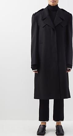 Damen Bekleidung Mäntel Lange Jacken und Winterjacken Maison Margiela Tüll Oversized-Mantel in Schwarz 