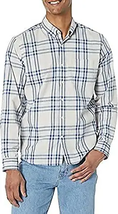  GAP Mens Linen Long Sleeve Shirt Standard Fit Bainbridge Blue S  : Clothing, Shoes & Jewelry