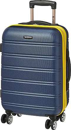 Basics Hardside Spinner Luggage - 28-Inch, Navy Blue