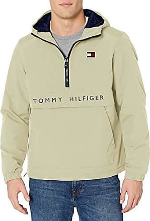 tommy hilfiger men's hooded performance fleece jacket