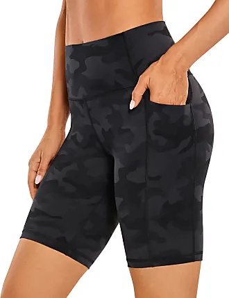 cRZ YOgA Womens Quick Dry Workout Running Shorts Mesh Liner - 25