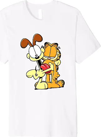 Garfield Ladies The Cat Shirt - Ladies Classic and Odie Clothing - Jon  Arbuckle, and Odie Tie Dye Tee, Vintage White, X-Small : :  Clothing, Shoes & Accessories