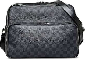 Louis Vuitton studio messenger schoudertas donkergrijs/zwart