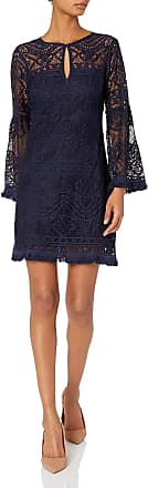 Nanette Lepore Womens Fairy Sleeve Frock, Navy, 2