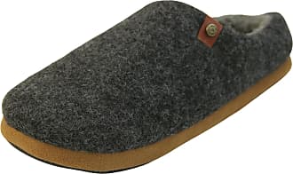 Mens Faux Suede Memory Foam Comfort Slip On Backless Mules Hard Soles Slippers Size 7-12 