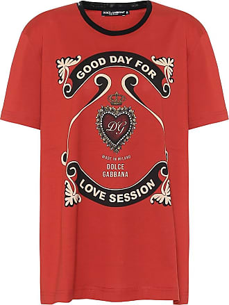 red dolce and gabbana t shirt