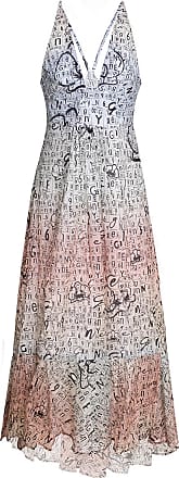 Genny Flounced lettering dress