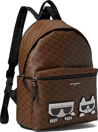 Modern Black Nylon Backpack Men - Karl Lagerfeld Bag