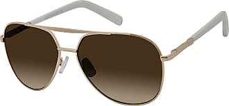 Gold 60 mm Rocawear Mens R1207 Gld Non-Polarized Iridium Aviator Sunglasses