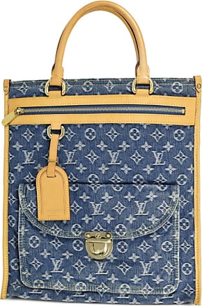 Louis Vuitton 2005 pre-owned Pleaty denim tote bag, Blue