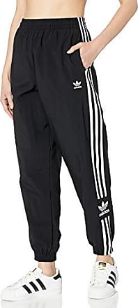 adidas originals adicolor locked up logo track pants in black