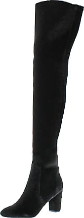 Black Leather 8 M US LFL by Lust for Life Womens L-Mindset Mid Calf Boot