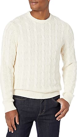 Brand Goodthreads Mens Soft Cotton Rib Stitch Crewneck Long Sleeve Sweatshirt 
