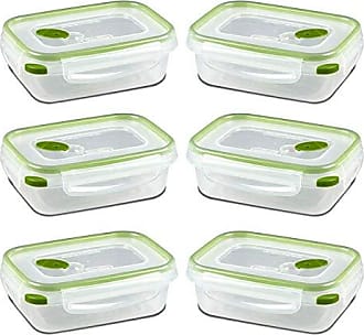 Sterilite Plastic Food Storage Container 3.1 Cup 0311 Ultra Seal Clear  Green 2PK