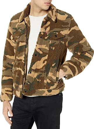 levi's camo sherpa jacket