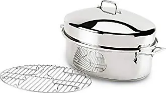 All-Clad Specialty Stainless Steel Ramekin with Lid 2 Piece Oven Broiler  Safe 600F Pots and Pans, Cookware Silver