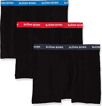 Björn Borg Men's Boxers - Solid Multi Sammy 3-PACK Black Beauty (All B –  Trunks and Boxers