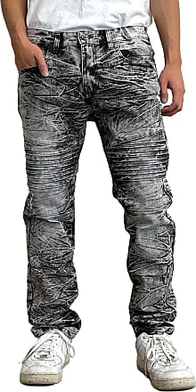 MCNEAL Men's Jeans Pants Destroyed Straight Comfort 34/34 50