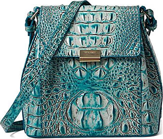 Brahmin Vista Blue Ombre Melbourne Leather Weekender &Katie Shoulder  Handbag-NWT