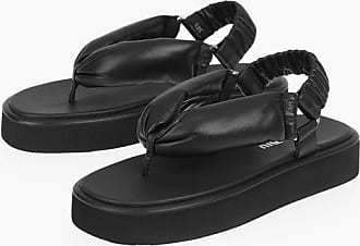 Schoenen damesschoenen Sandalen Gladiatorsandalen & Sandalen met strikbanden Miu Miu Sandals platform 