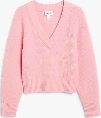 Mode Pullover Grobstrickpullover S sehr gut rosa aus Baumwolle \u2728 36 \u2728 Monki Grobstrickpullover Regular Pullover Gr 