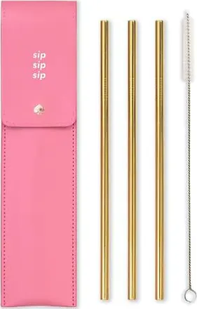 Kate Spade New York Bridal Insulated Tumbler with Reusable Straw, 20  Ounces, Miss to Mrs. (White)