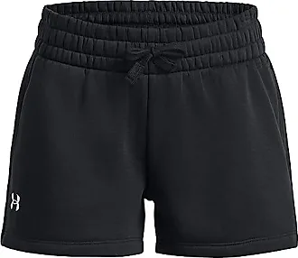  Under Armour Girls' Fly by 2-in-1 Shorts, (001) Black/Rebel  Pink/Reflective, X-Small : Clothing, Shoes & Jewelry