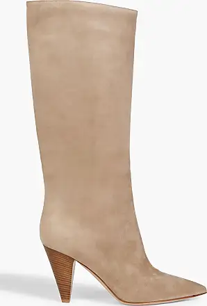 Gianvito Rossi Ribbon Dumont 45mm leather boots - Neutrals