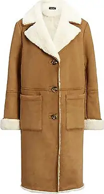 Wooly Trench Coat - Brown