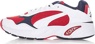 mens red puma trainers