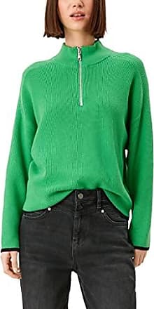 s.Oliver Damen Kleidung Pullover & Strickjacken Pullover Sweatshirts Türkis Sweatshirt mit stylischem Allover-Print Damen 