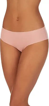 DKNY Women's Seamless Litewear Cut Anywhere Hipster Panty,  Vanilla/Graphite, Small at  Women's Clothing store