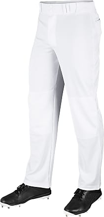  CHAMPRO boys Triple Crown Pinstripe Polyester Baseball Pant,  White, Scarlet Pin, X-Small US : Clothing, Shoes & Jewelry