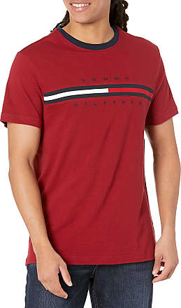 Men's Red Tommy Hilfiger Casual T-Shirts: 55 Items in Stock | Stylight