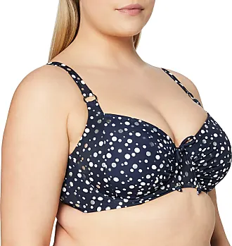 DORINA Curves Fiji Women's Full Cup Non-Padded Underwire Bikini Top D17026A  - Plus Sizes C to F Cups - Black - 32D : : Clothing & Accessories