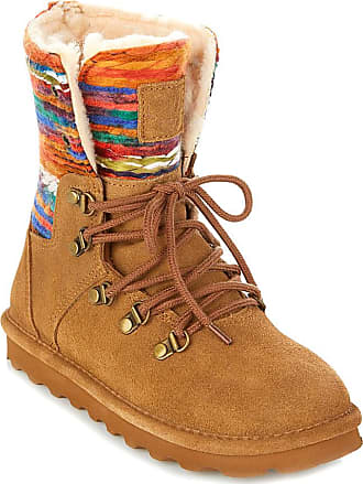 bearpaw boots with laces