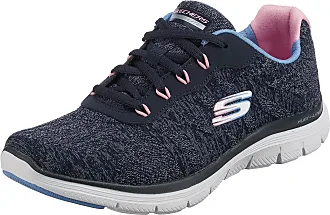 Skechers Fashion Fit Wedge NVY Navy Womens trainers 88888366