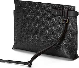 Loewe - Dice Pocket Embellished Leather Shoulder Bag - Black - One Size - Net A Porter