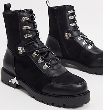 asos black boots womens