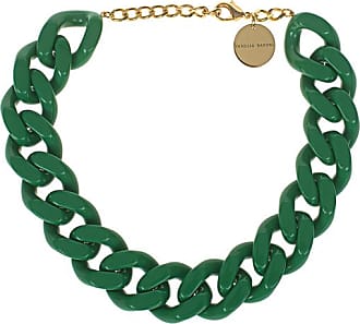 DAMEN Accessoires Modeschmuckset Grün Rabatt 69 % Grün NoName Khaki grüne Kugel Halskette 