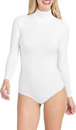 Spanx The Blouse Bodysuit In Classic White