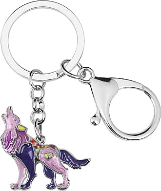 Unbranded Silicone Stylish Unicorn Keychain for Girls Purse